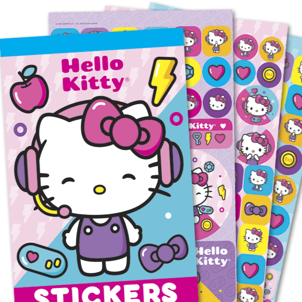 BLOCK CALCOMANIA HELLO KITTYKUROMI GRANMARK C6H. E.12